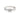 Bague Sublim Halo - Argent Blanc