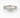 Aura Ring - Weißes Silber
