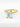 Bague mini Orion - Argent Blanc